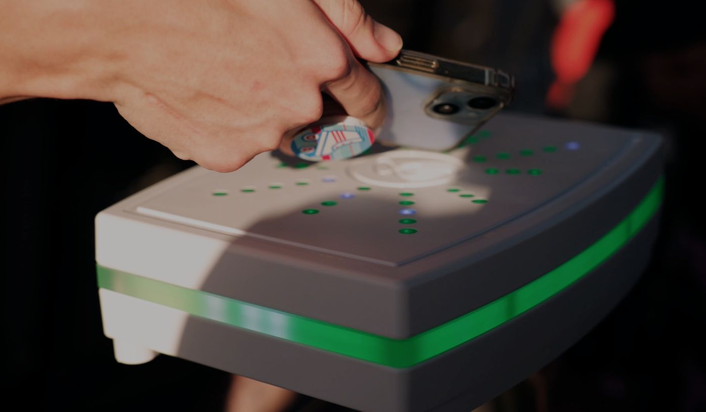 Access Control in use at a live event