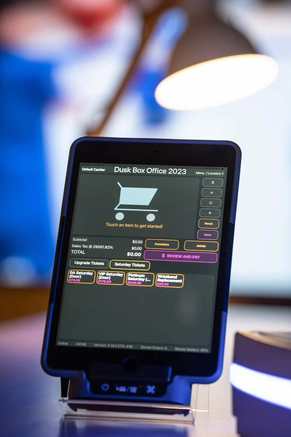 NTR-T: Box-office tablet